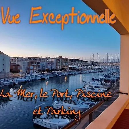 Apartment Pepite Au Calme, Vue Mer, Port, Piscine Agde